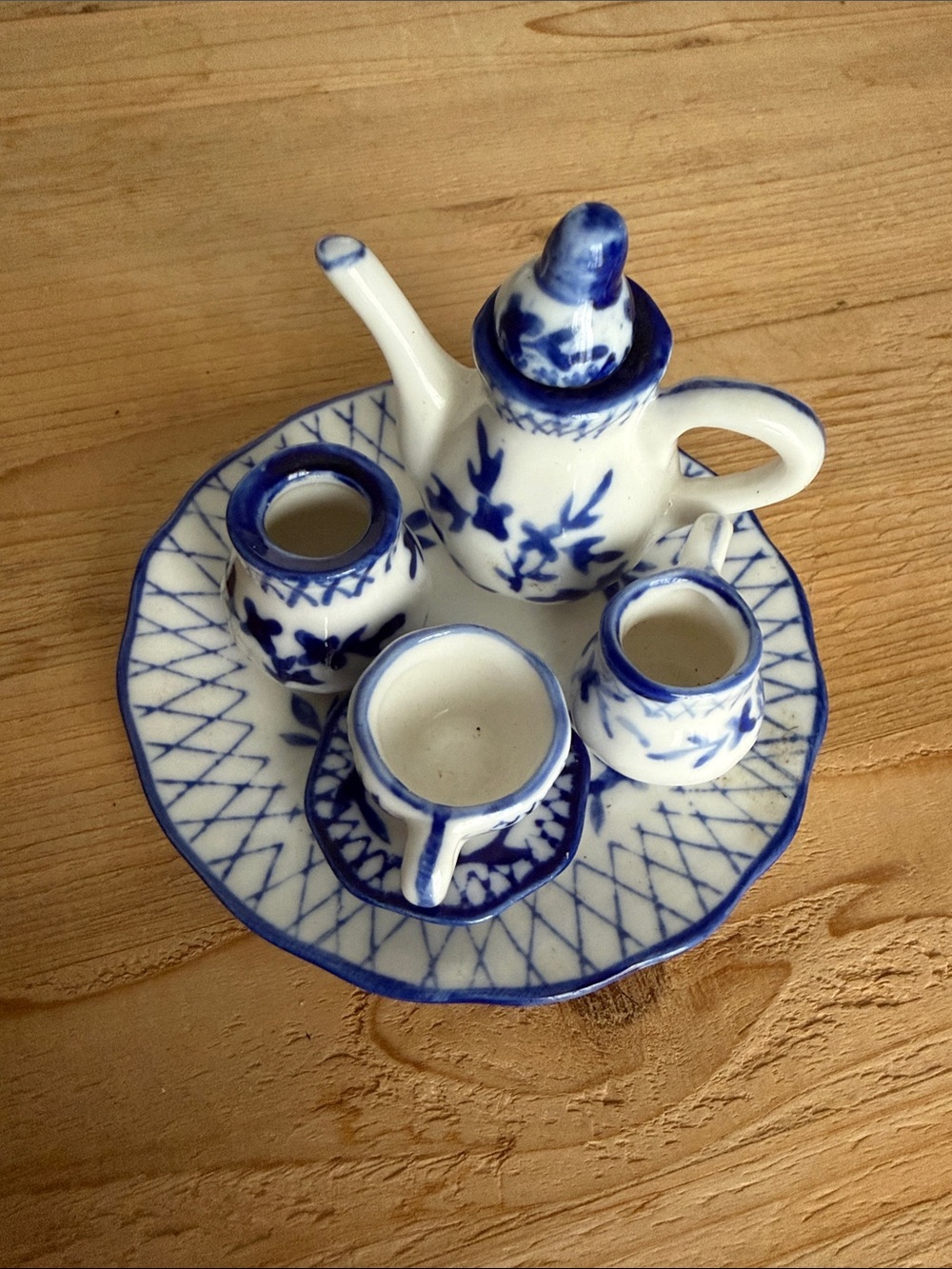 Mini Small Porcelain Tea Set